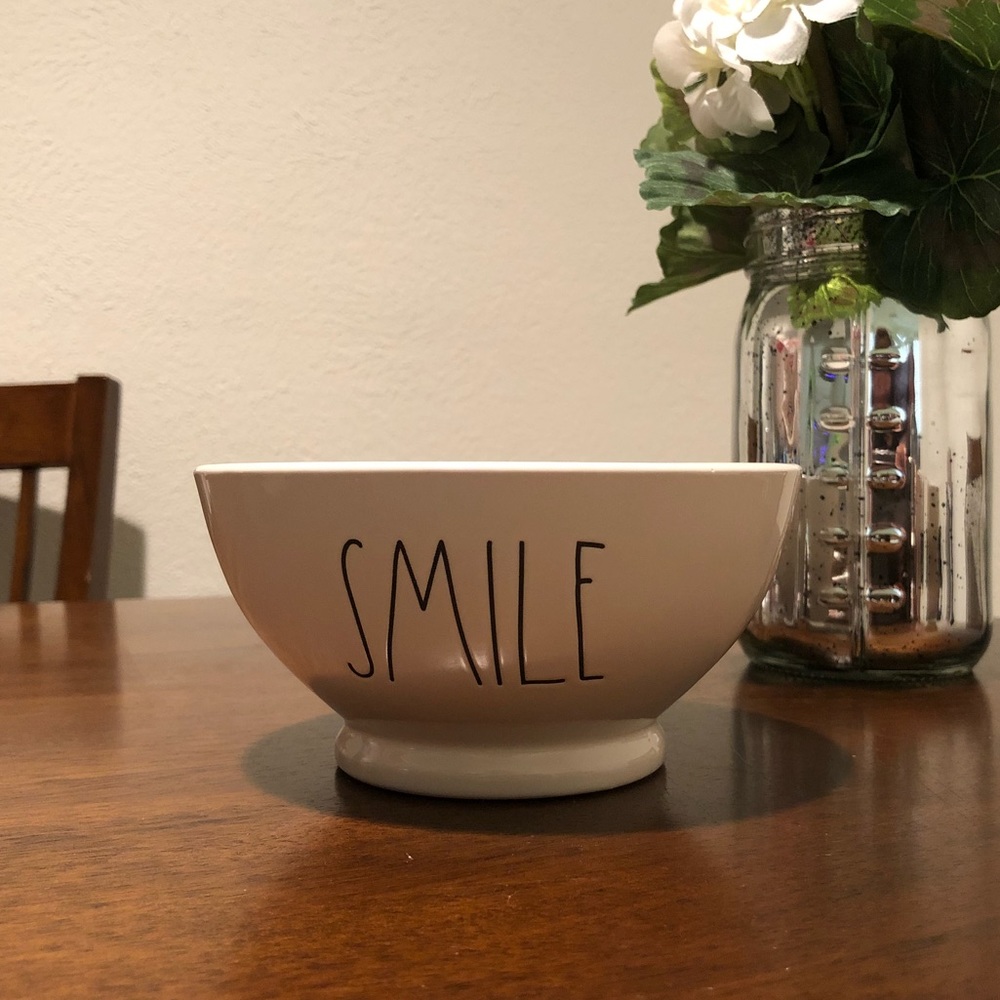 Rae Dunn smile bowl
